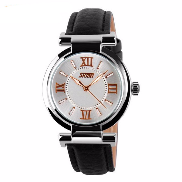 Leather Strap Watch