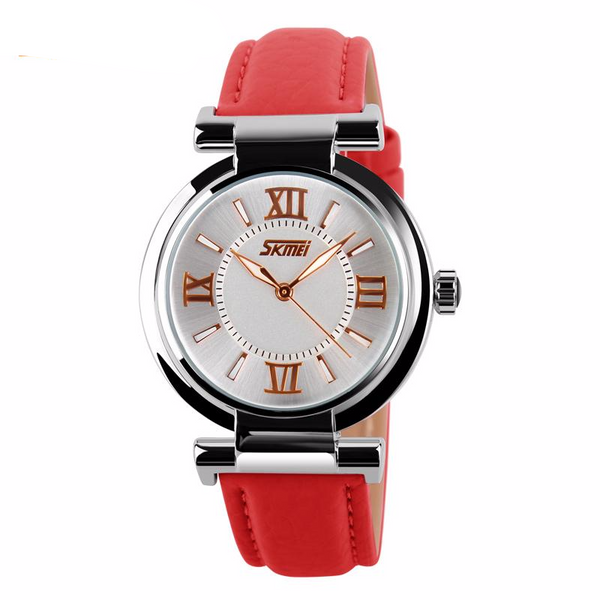Leather Strap Watch