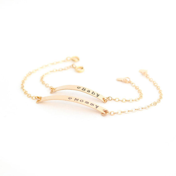 Loving Mother and Daughter Bracelet