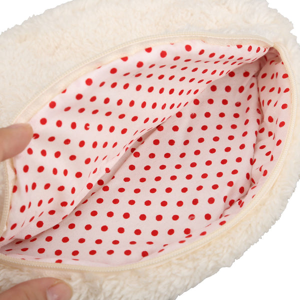 Fluffy Cosmetic Pouch
