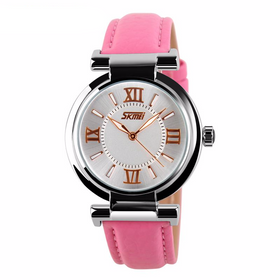 Leather Strap Watch